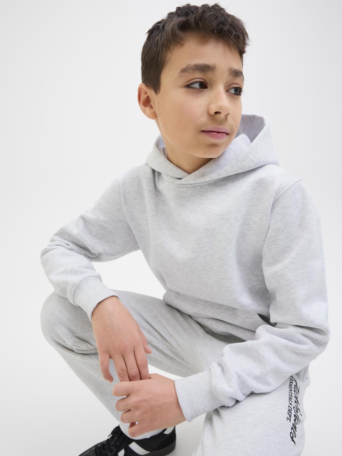 Jjeurban Edge Sweat Hood Noos Jnr-Genser-JACK&JONES JUNIOR-Aandahls