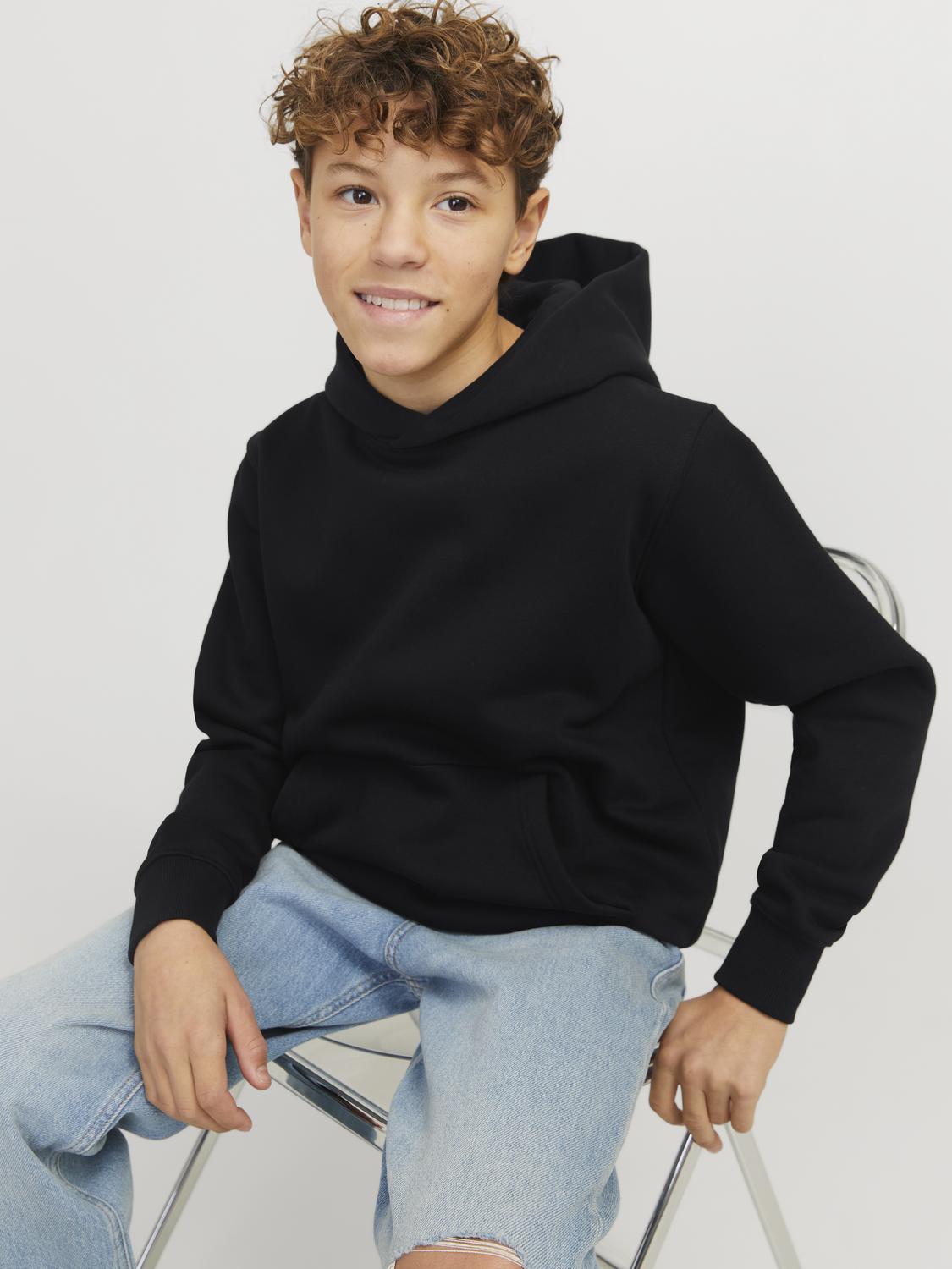 Jjeurban Edge Sweat Hood Noos Jnr-Genser-JACK&JONES JUNIOR-Aandahls