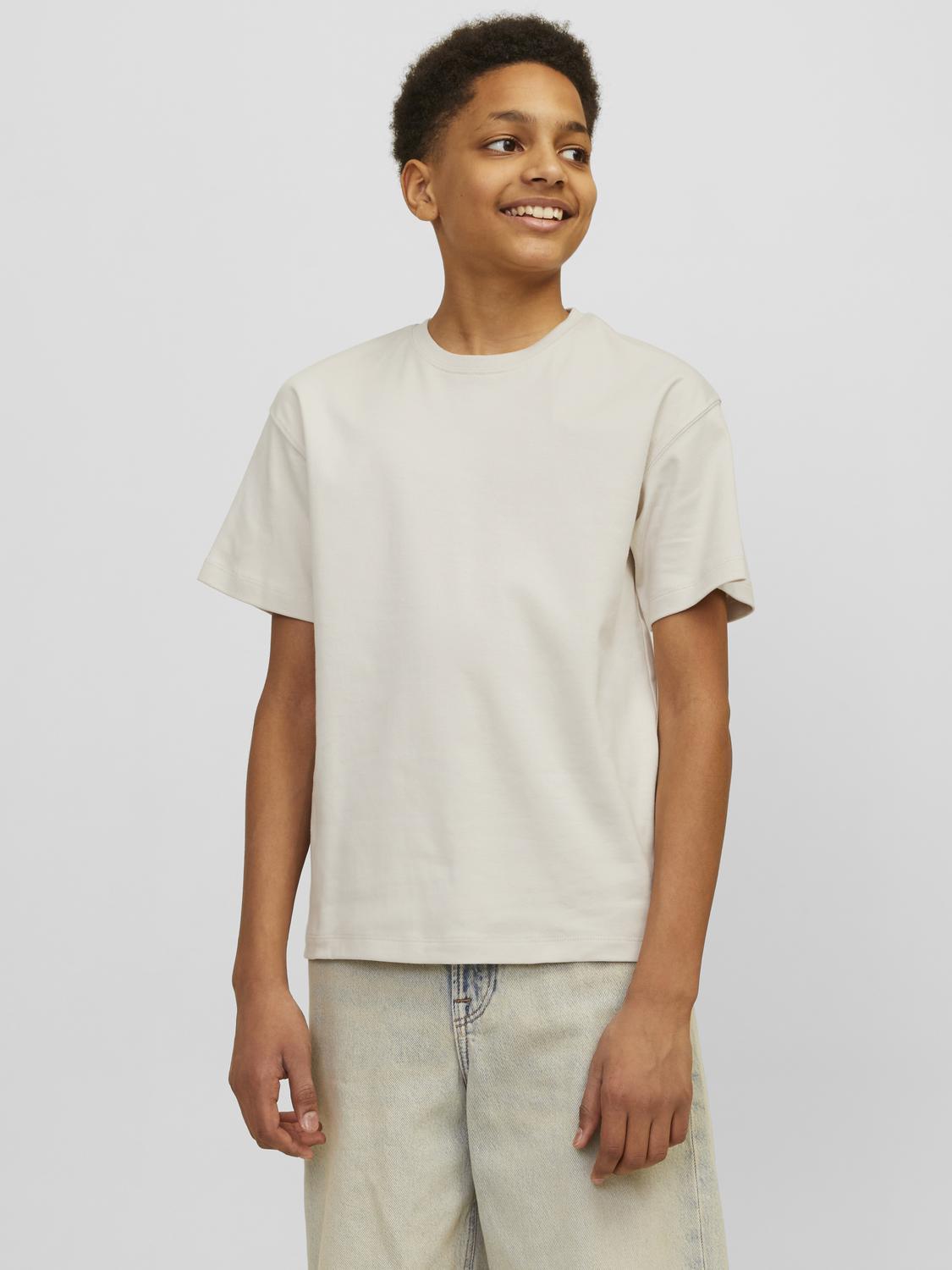 Jjeurban Edge Tee Ss O-Neck Noos Jnr-T-shirt-JACK&JONES JUNIOR-Aandahls