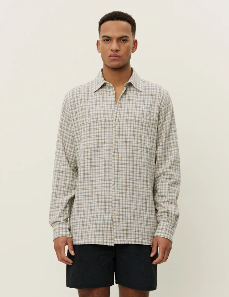 John Check Shirt-Skjorte-Les Deux-Aandahls
