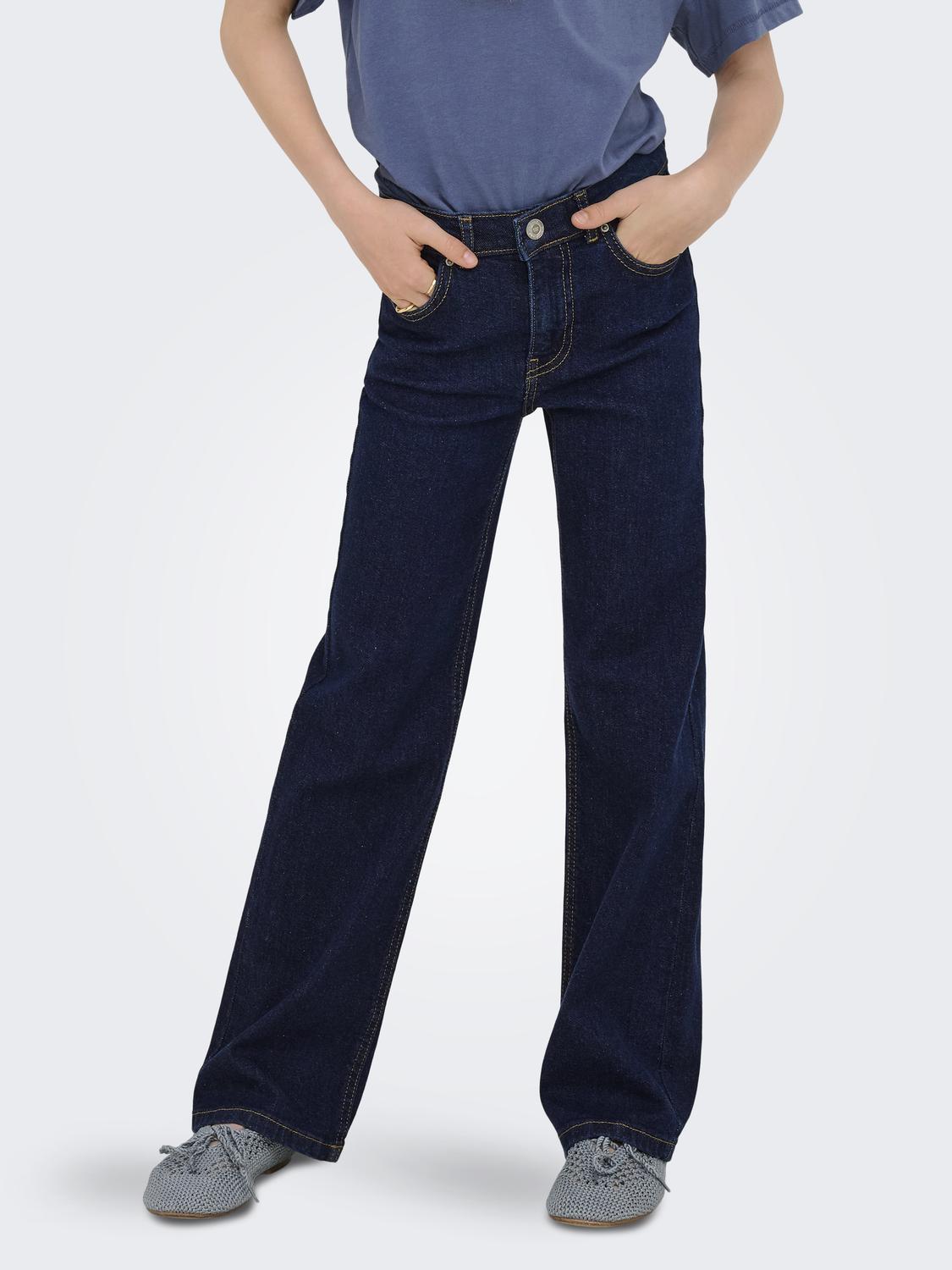 Juicy Reg Wide Leg Azg211 Dnm Noos-Bukse-KIDS ONLY GIRL-Aandahls
