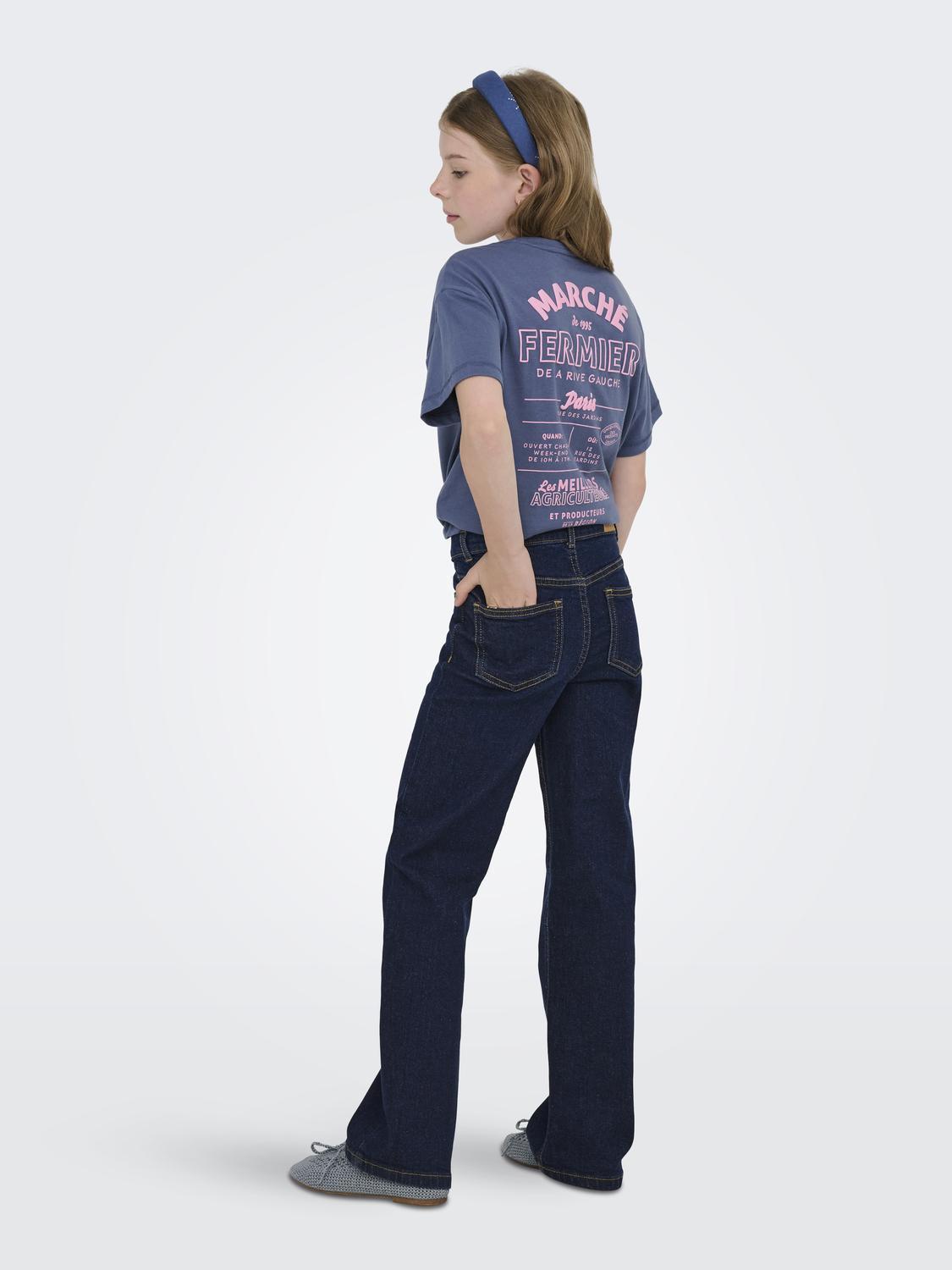 Juicy Reg Wide Leg Azg211 Dnm Noos-Bukse-KIDS ONLY GIRL-Aandahls