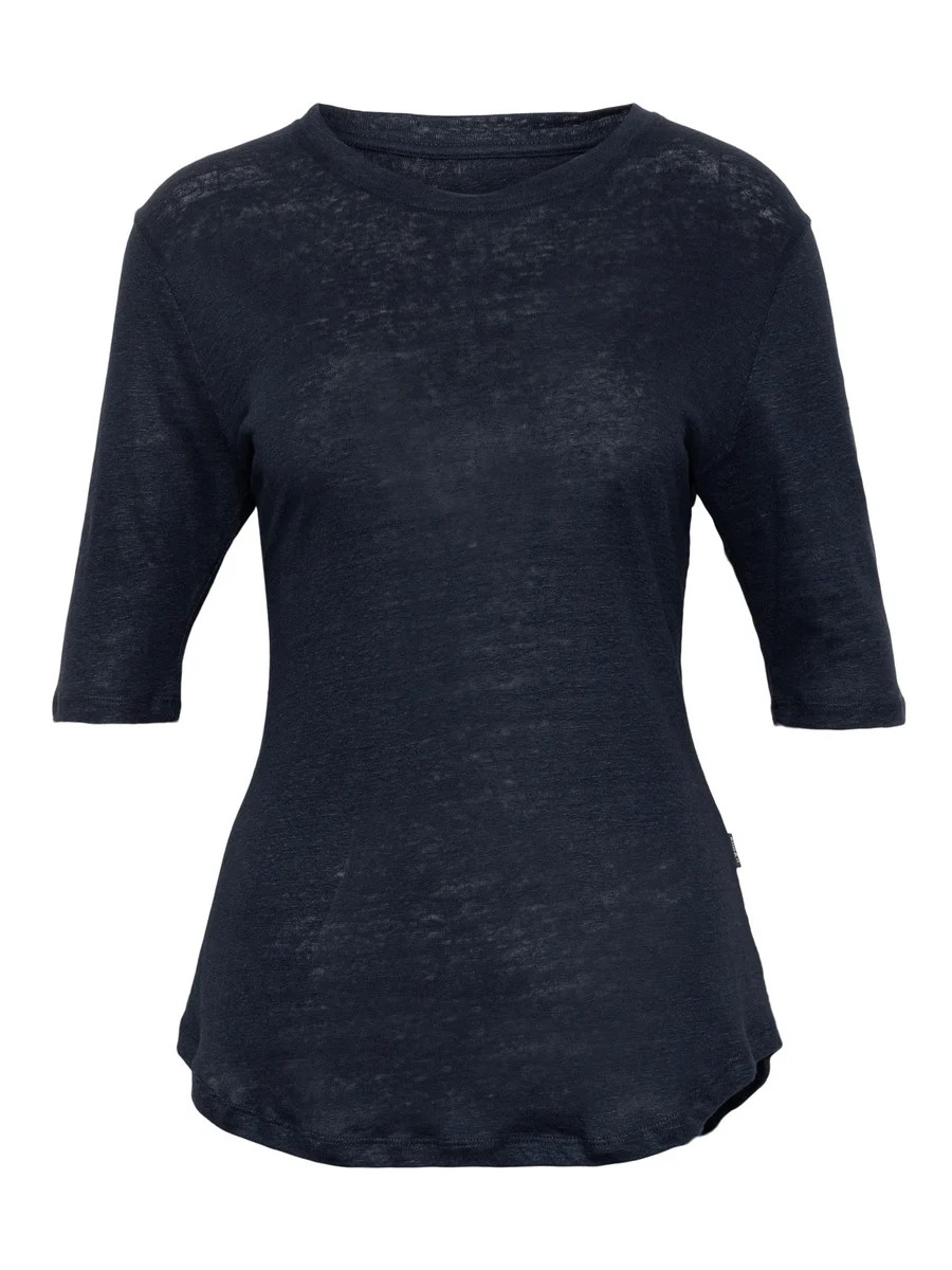Karina linen tee-T-shirt-Ella&il-Aandahls