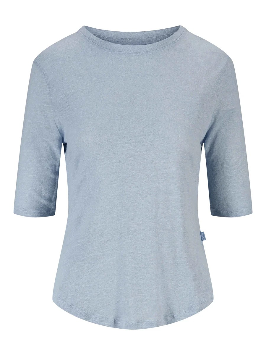 Karina linen tee-T-shirt-Ella&il-Aandahls