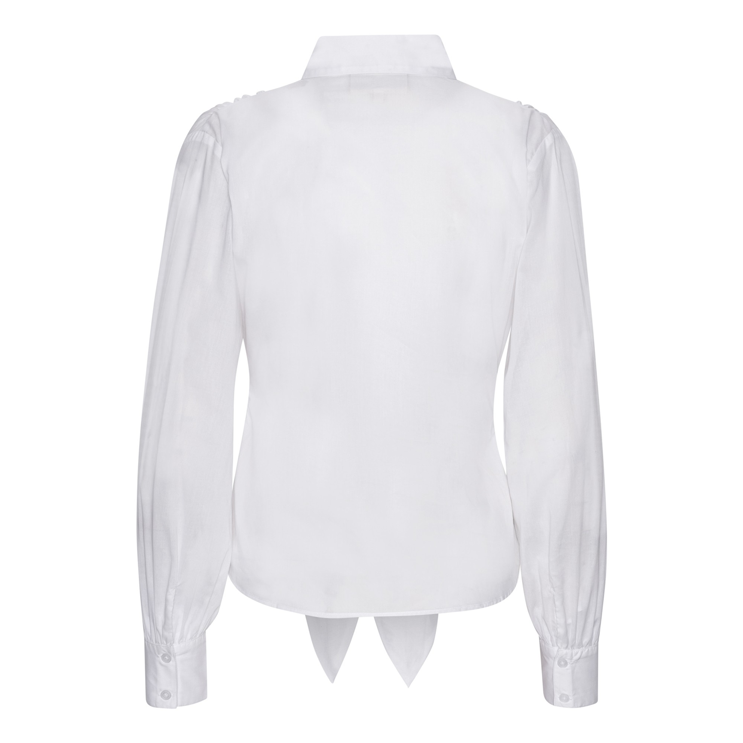 Karmamia Lee Shirt White Poplin-Topp-Karmamia-Aandahls