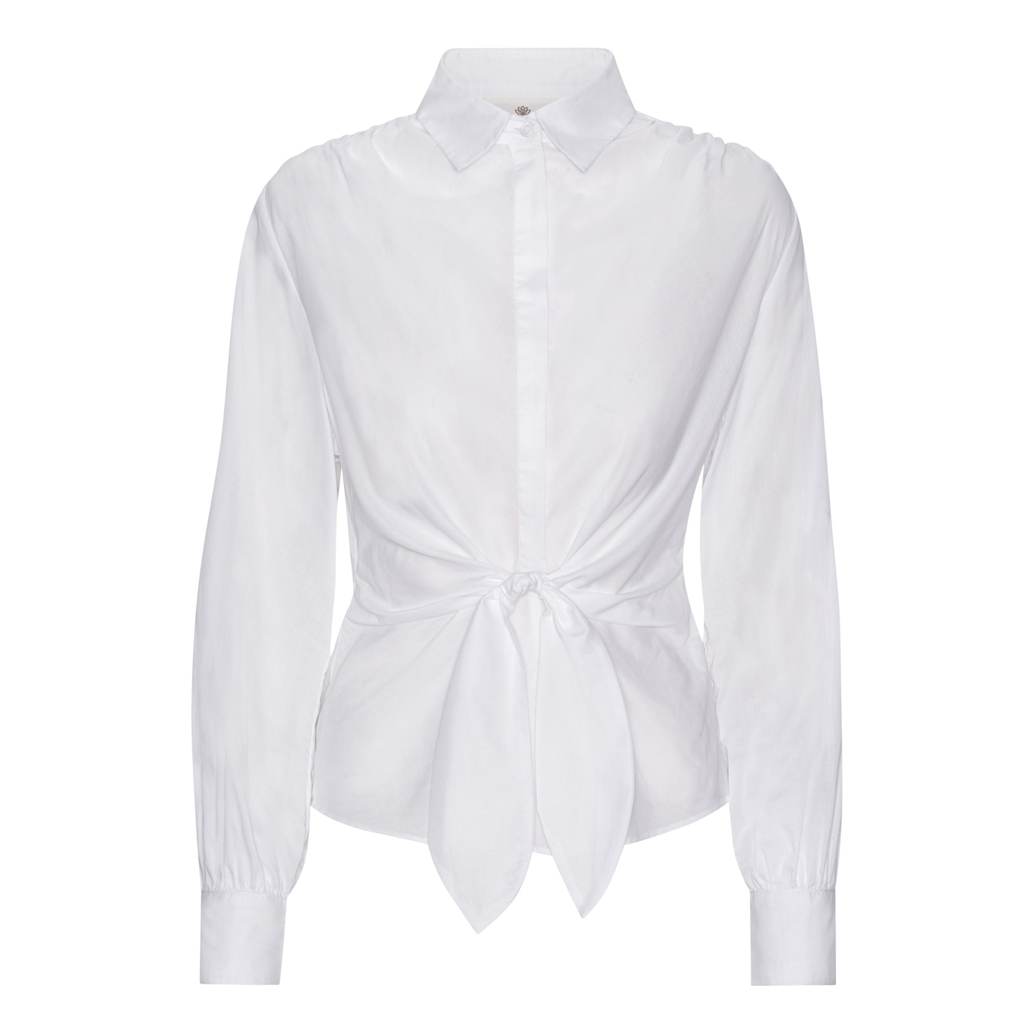 Karmamia Lee Shirt White Poplin-Topp-Karmamia-Aandahls