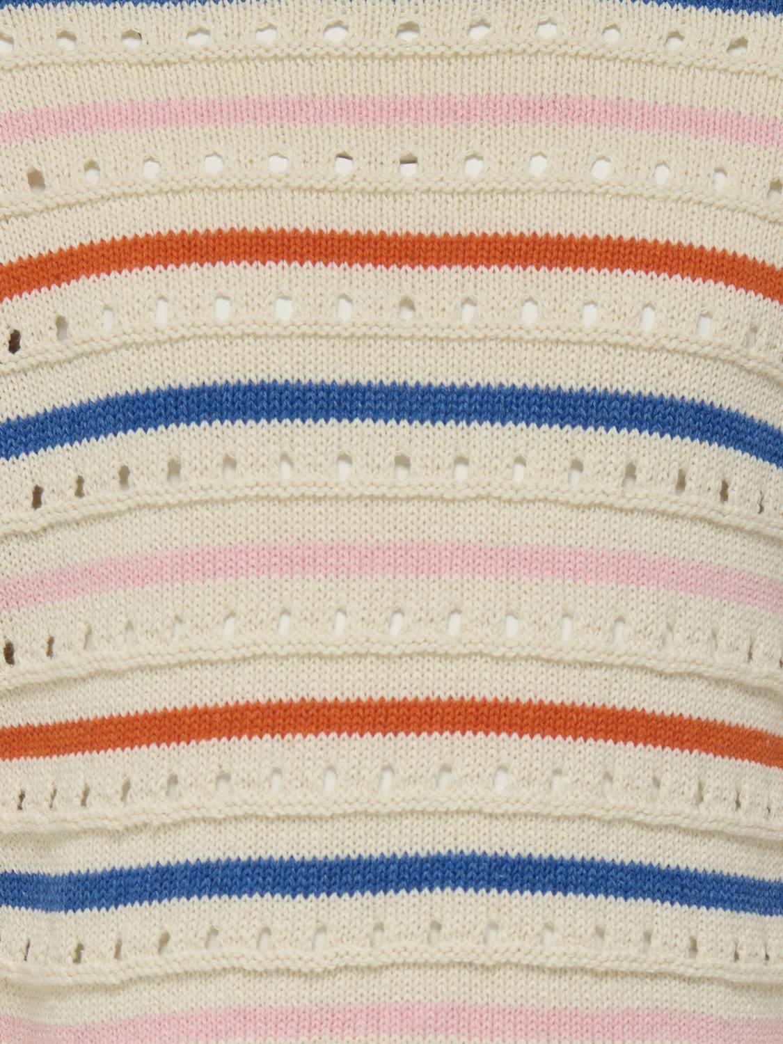 Kmgstina Life L/s O-Neck 3d Stripe Knt-Genser-KIDS MINI GIRL-Aandahls