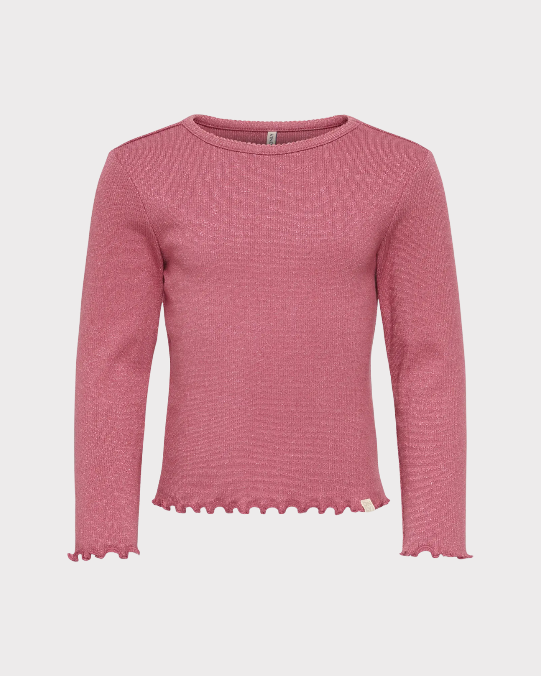 Kmgtrinny Life L/s Lurex Oneck Top Jrs-Genser-Kids Only-Aandahls