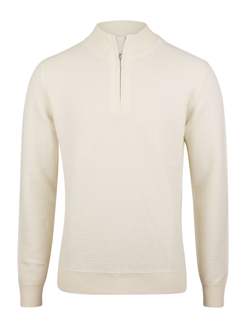 Knitted Half Zip-Sweat-Stenstrøms-Aandahls