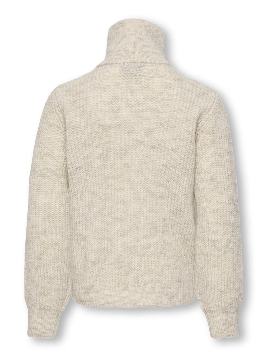 Kogfridi life LS zip cardigan knt-Cardigan-KIDS ONLY GIRL-Aandahls