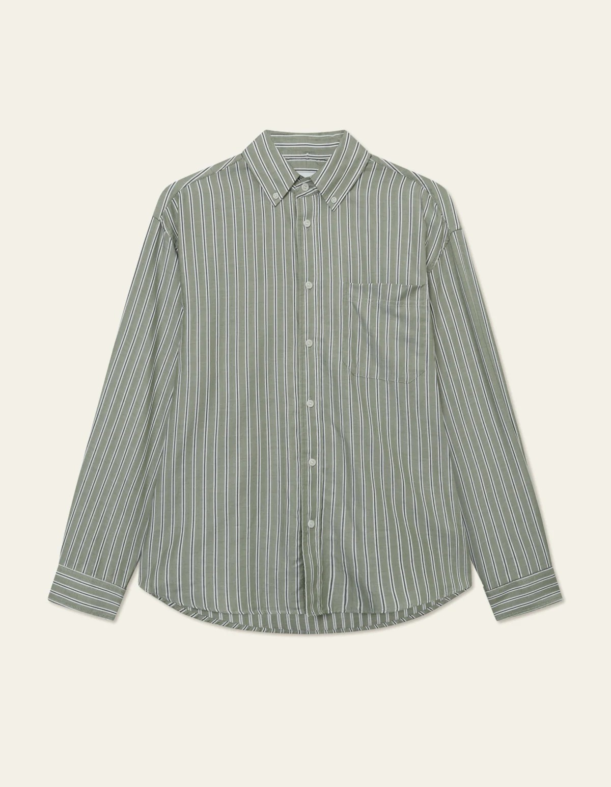 Kolton Herringbone Poplin Shirt-Skjorte-Les Deux-Aandahls