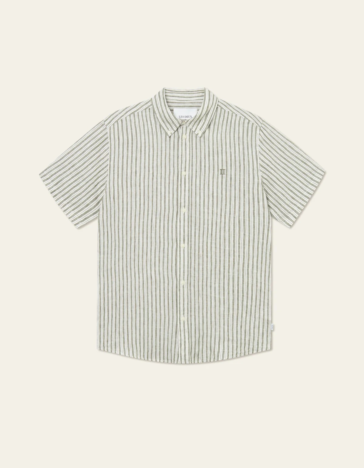 Kris Linen SS Shirt-Skjorte-Les Deux-Aandahls