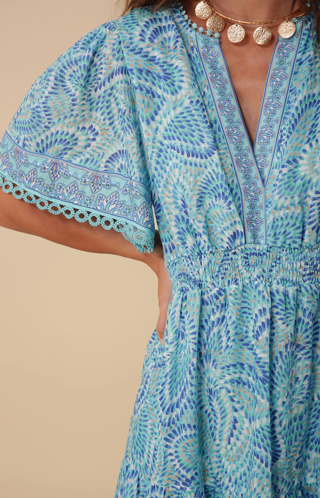 Kylie Dress Linen-Kjole-Hale Bob-Aandahls