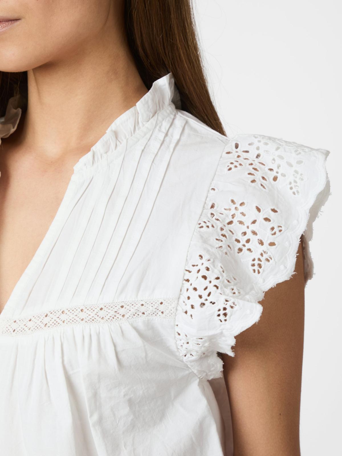 Kyoti Embroidery Top-Overdel-Neo Noir-Aandahls