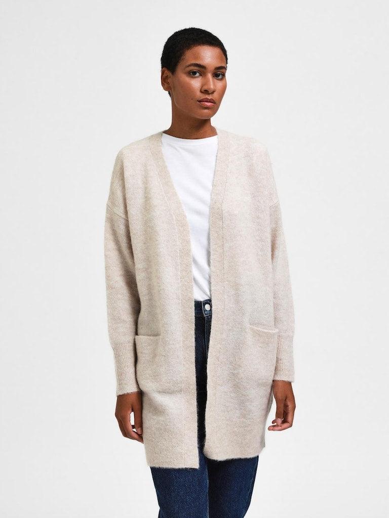 LULU KNIT LONG-Strikk-Selected Femme-Aandahls
