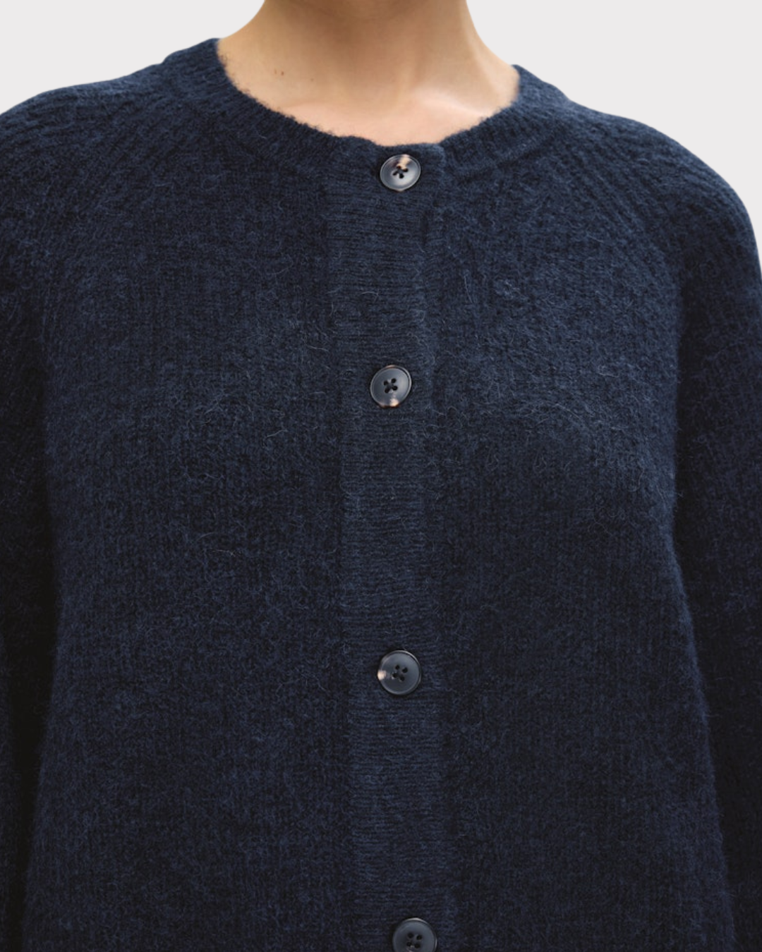 LULU LS KNIT SHORT CARDIGAN-Strikk-Selected Femme-Aandahls