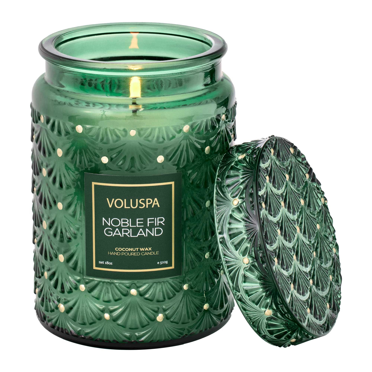 Large Glass Jar w. Glass Lid-Accessories-Voluspa-Aandahls