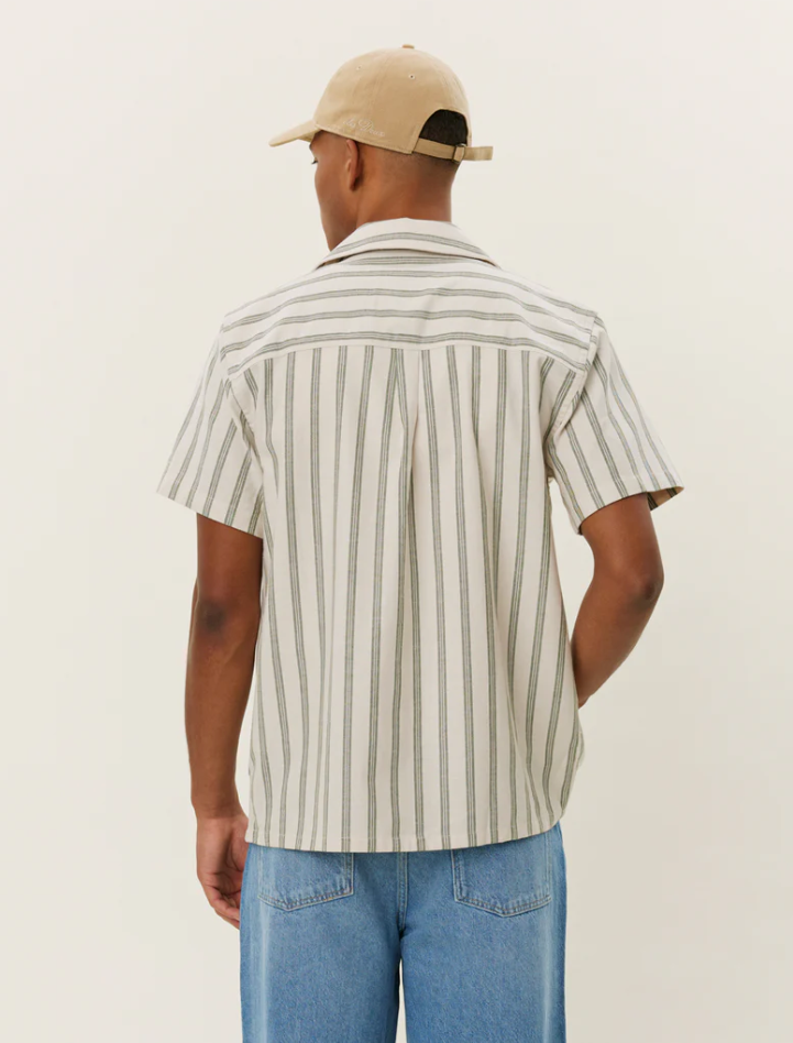 Lawson Stripe SS Shirt-Skjorte-Les Deux-Aandahls