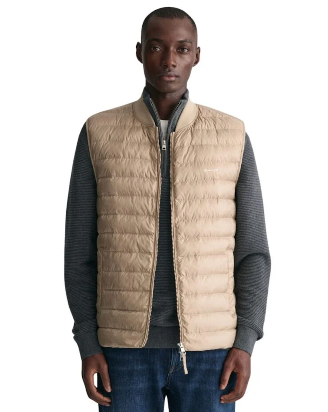 Light padded bomber vest-Yttertøy-Gant-Aandahls