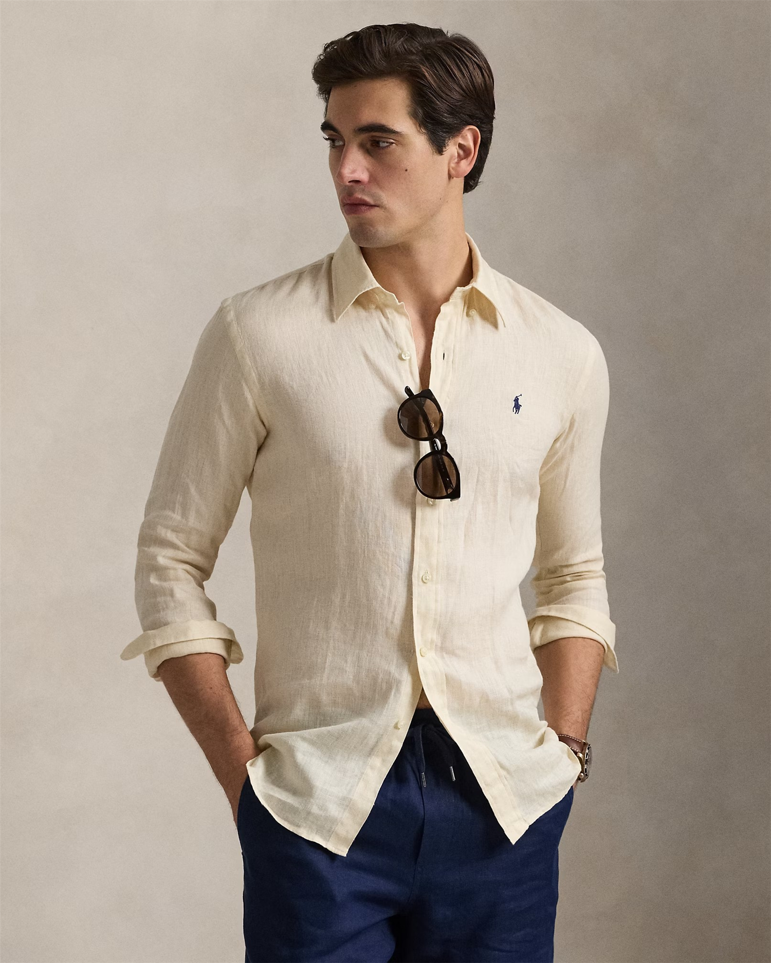 Long sleeve sport shirt-Skjorter-Polo Ralph Lauren-Aandahls