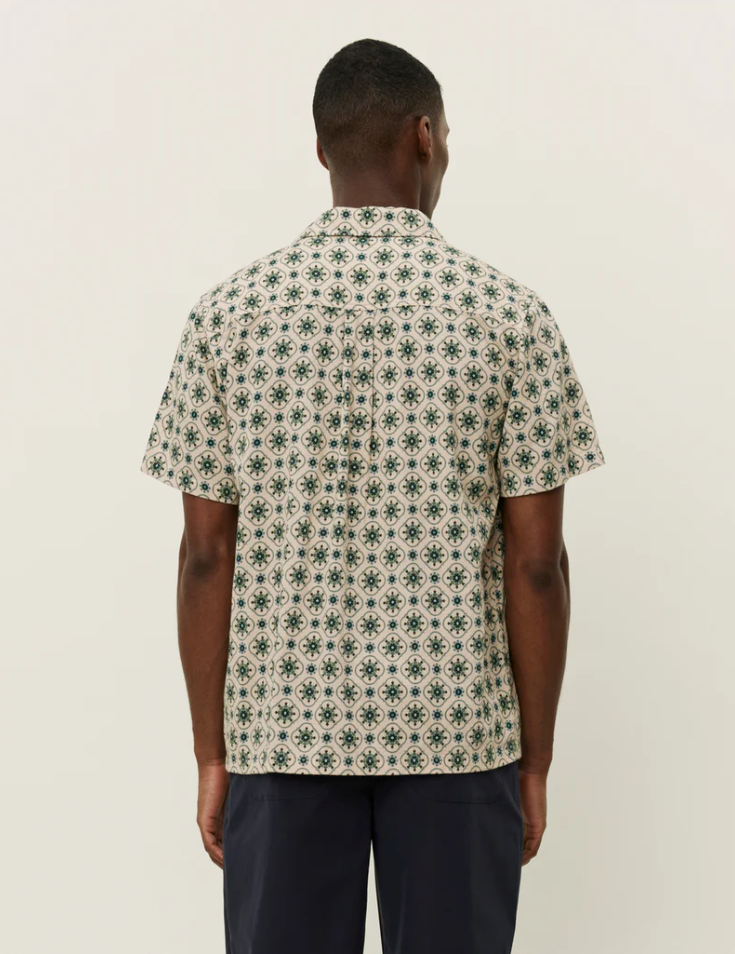 Lukas AOP Tapestry SS Shirt-Skjorte-Les Deux-Aandahls