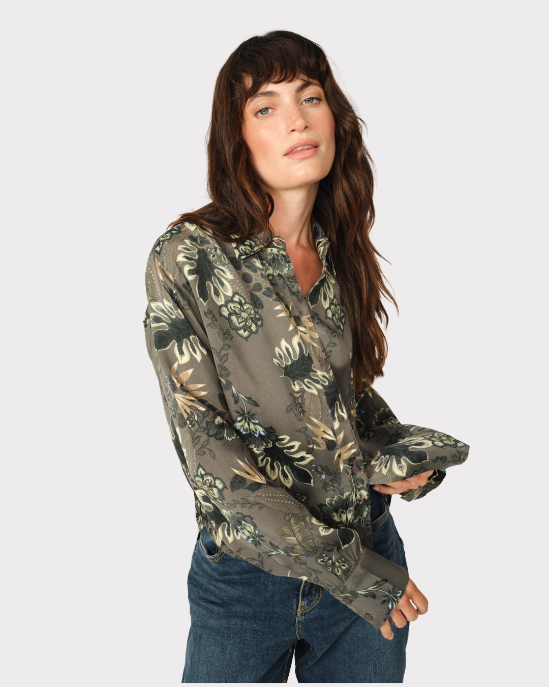 MMAbina Floro Shirt-Skjorte-Mos Mosh-Aandahls