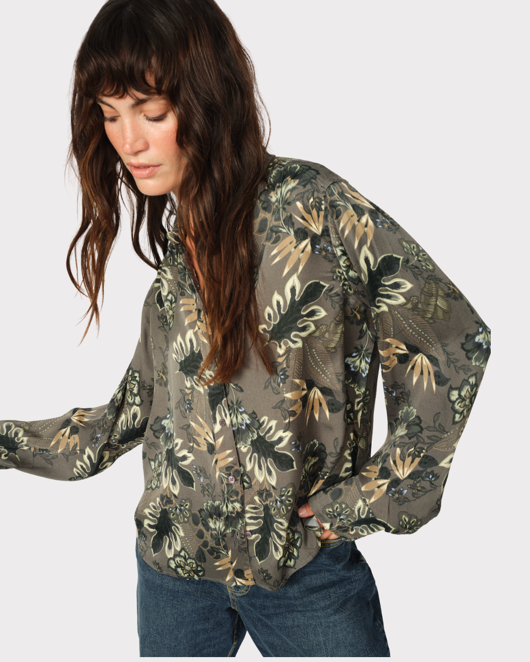 MMAbina Floro Shirt-Skjorte-Mos Mosh-Aandahls