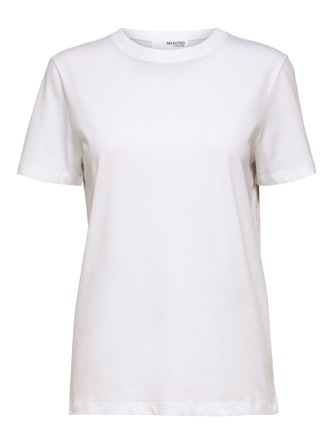 MYESSENTIAL SS O-NECK TEE-T-shirt-Selected Femme-Aandahls