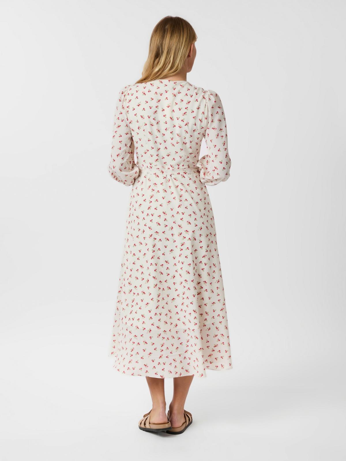 Malinga Simple Flower dress-Kjole-Neo Noir-Aandahls