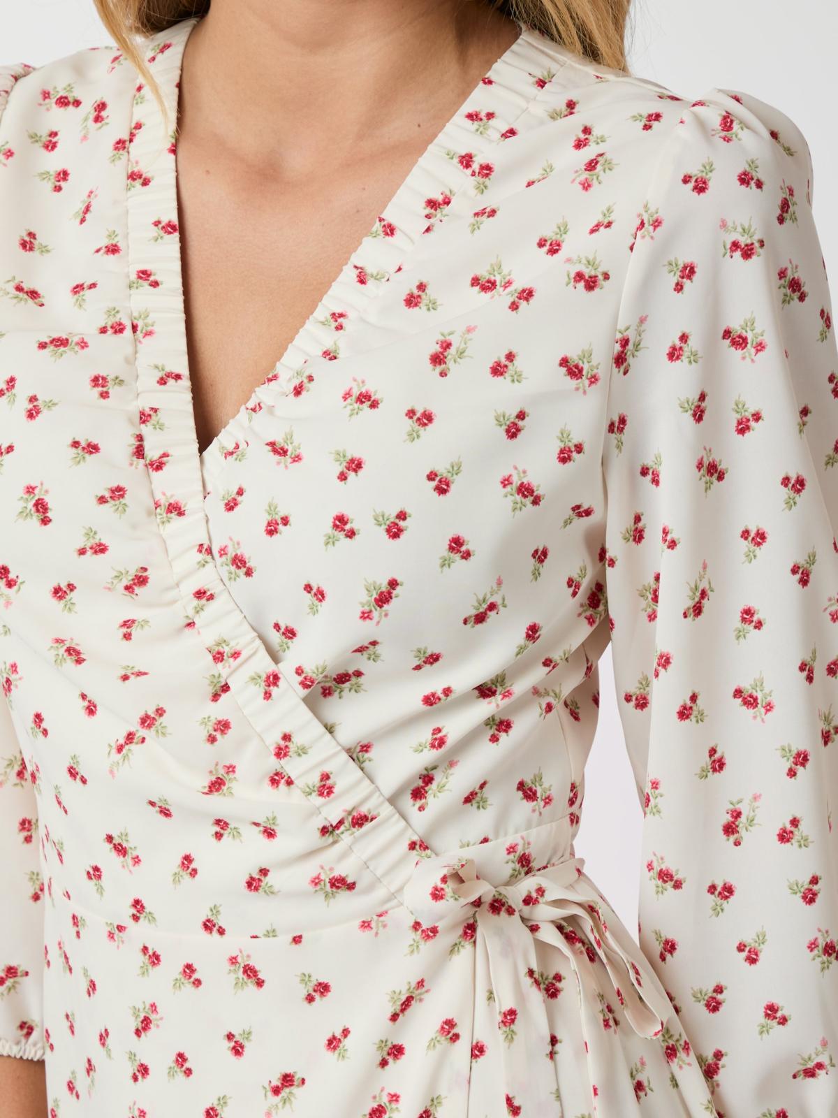Malinga Simple Flower dress-Kjole-Neo Noir-Aandahls