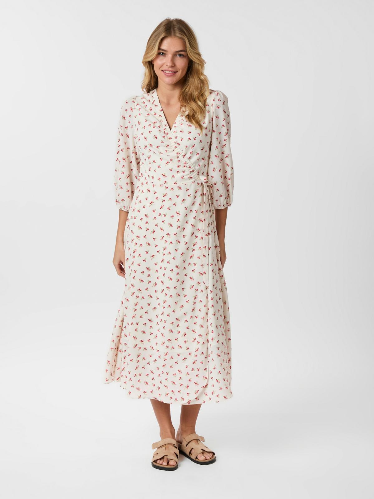 Malinga Simple Flower dress-Kjole-Neo Noir-Aandahls