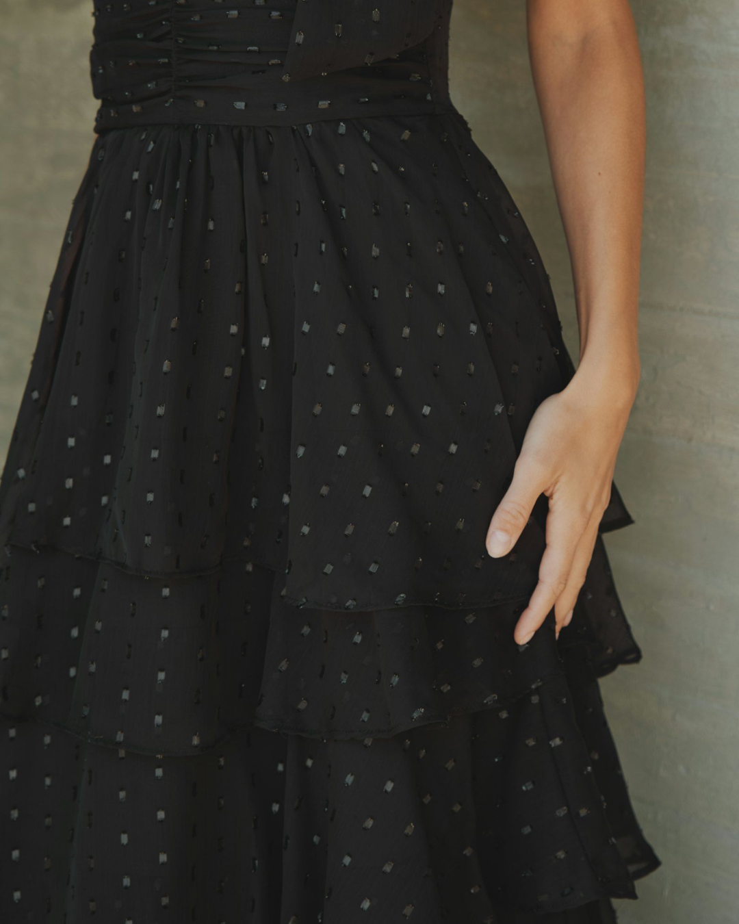 Marli Glitz Dress-Kjole-Neo Noir-Aandahls