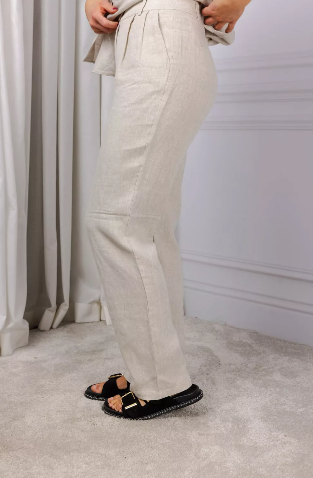 Meloe pants-Bukse-SAND-Aandahls