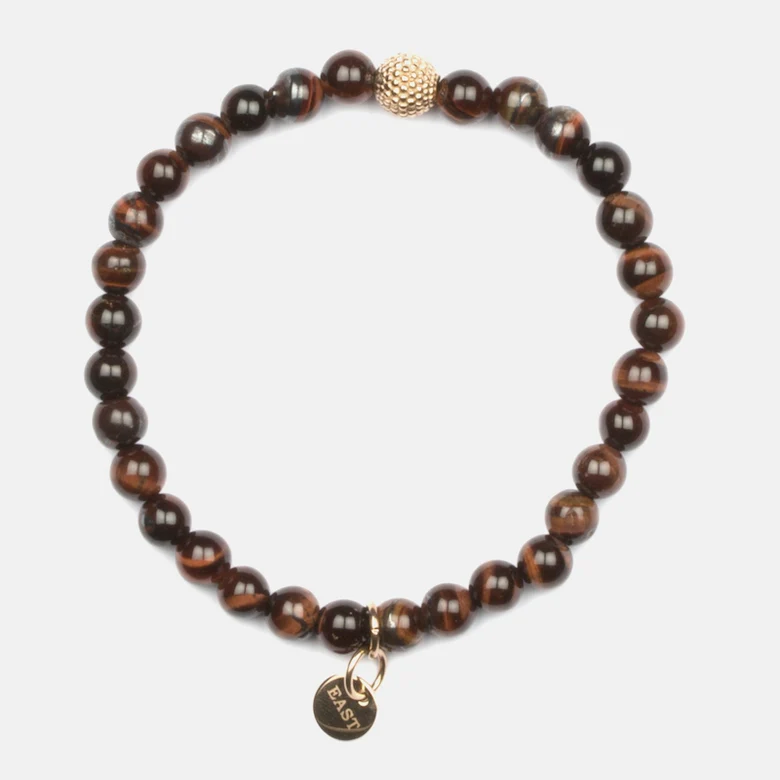 Men brace 4mm tigereye, agate-Acces-7East-Aandahls