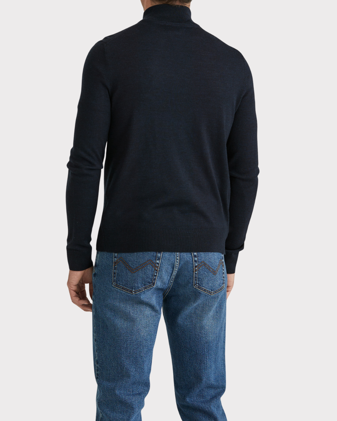 Merino zip cardigan-CARDIGAN-Morris-Aandahls
