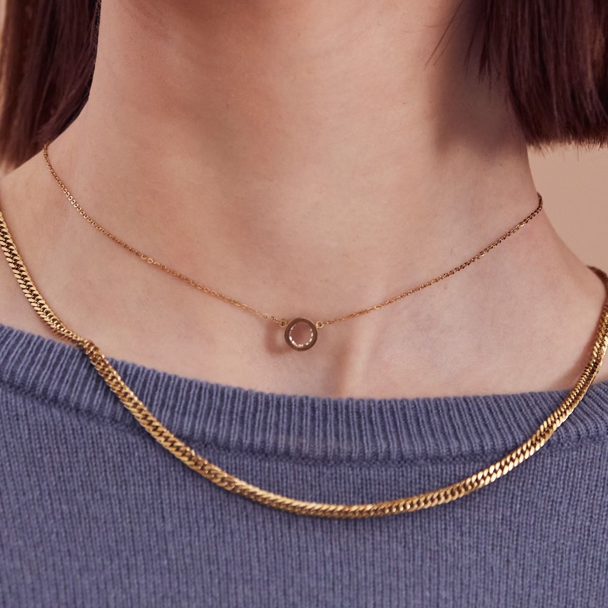 Monaco Necklace Mini-Tilbehør-Edblad-Aandahls