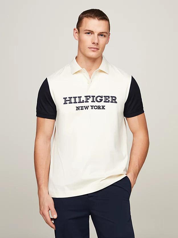Monotype colorblock reg polo-T-shirt-Tommy Hilfiger-Aandahls