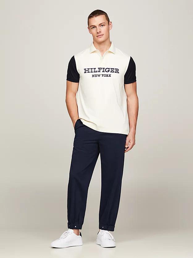 Monotype colorblock reg polo-T-shirt-Tommy Hilfiger-Aandahls