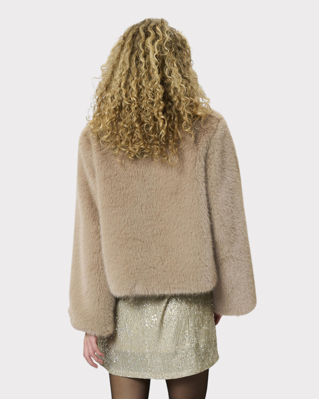 Mwalexa Fur Jacket-Yttertøy-My Essential Wardrobe-Aandahls