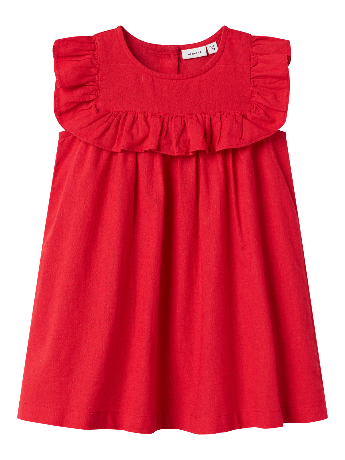 NMFFALINNEN CAPSL DRESS-Kjole-Name it-Aandahls