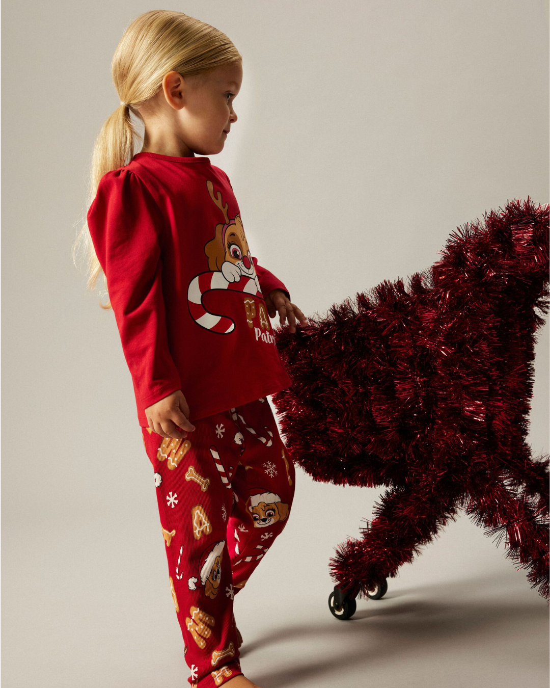 NMFSARBA PAW LS NIGHTSET CPLG-Sweat-Name it-Aandahls