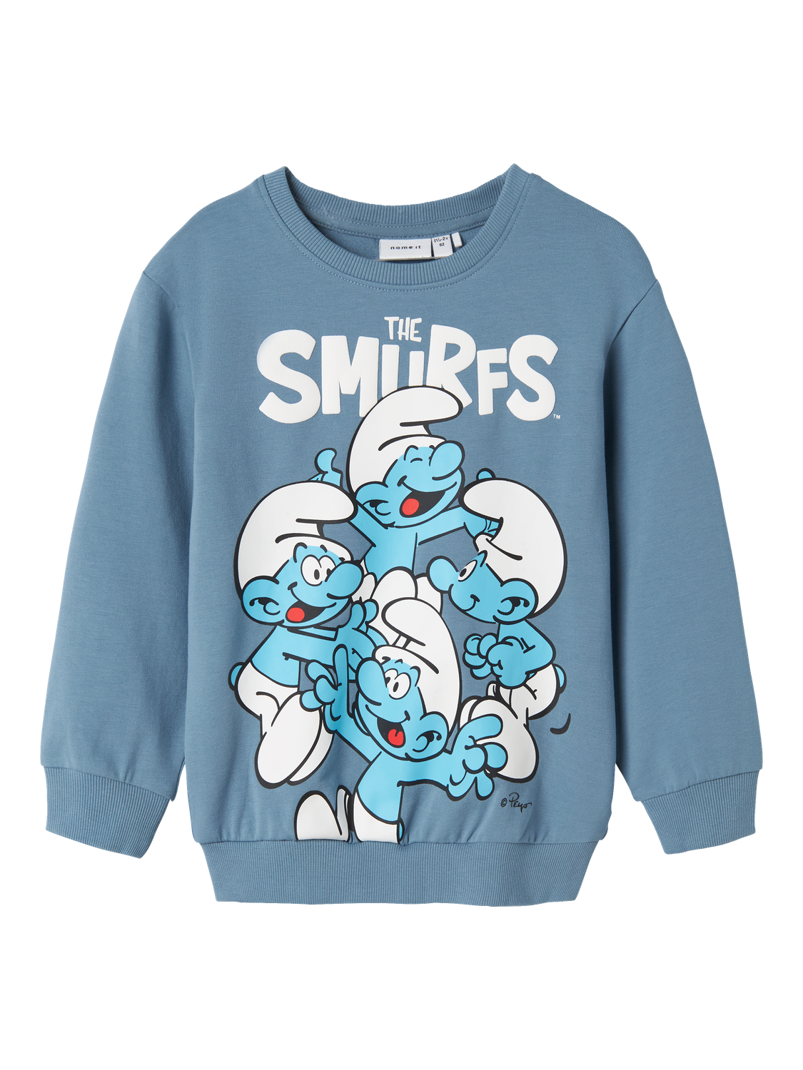 NMMFRED SMURFS NREG SWEAT UNB BFU-Sweat-Name it-Aandahls
