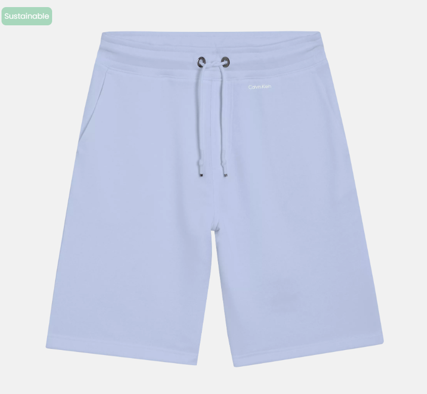 Nano Logo Cot Modial Sweatshorts-Shorts-Calvin Klein-Aandahls