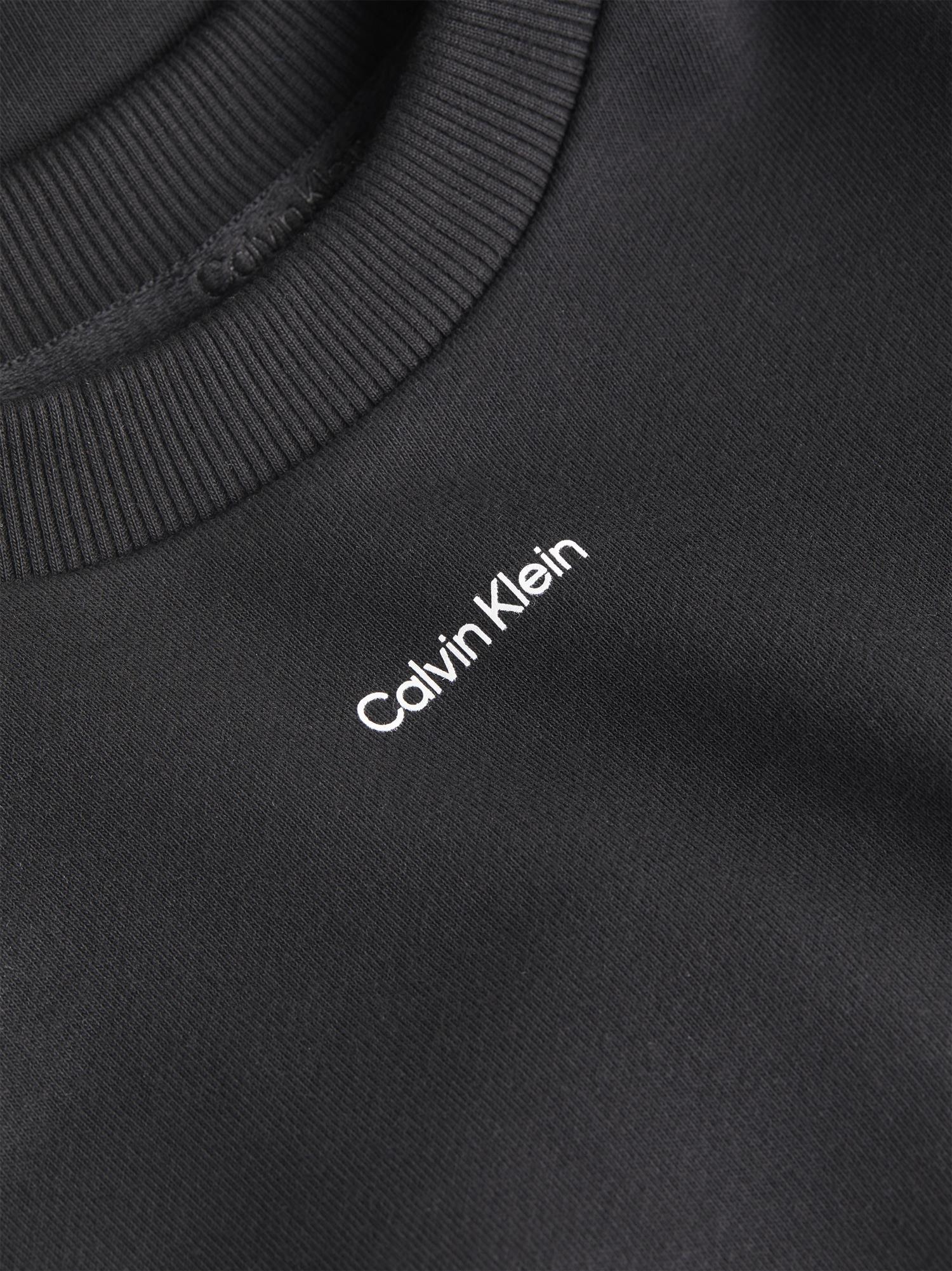 Nano Logo Cotton Modal Crew-Genser-Calvin Klein-Aandahls
