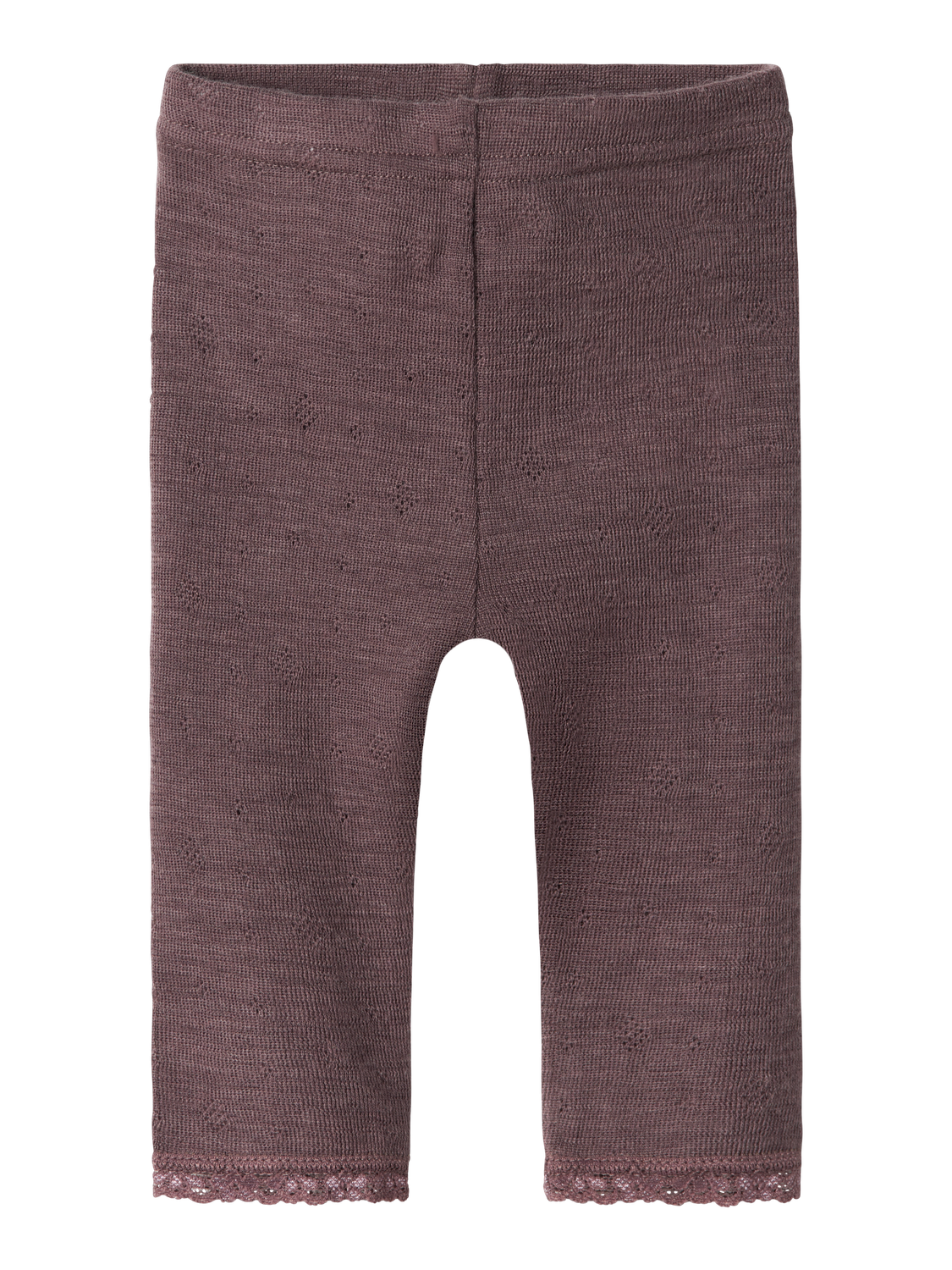 Nbfwang Wool Needle Legging Solid Noos-Bukser-Name it-Aandahls