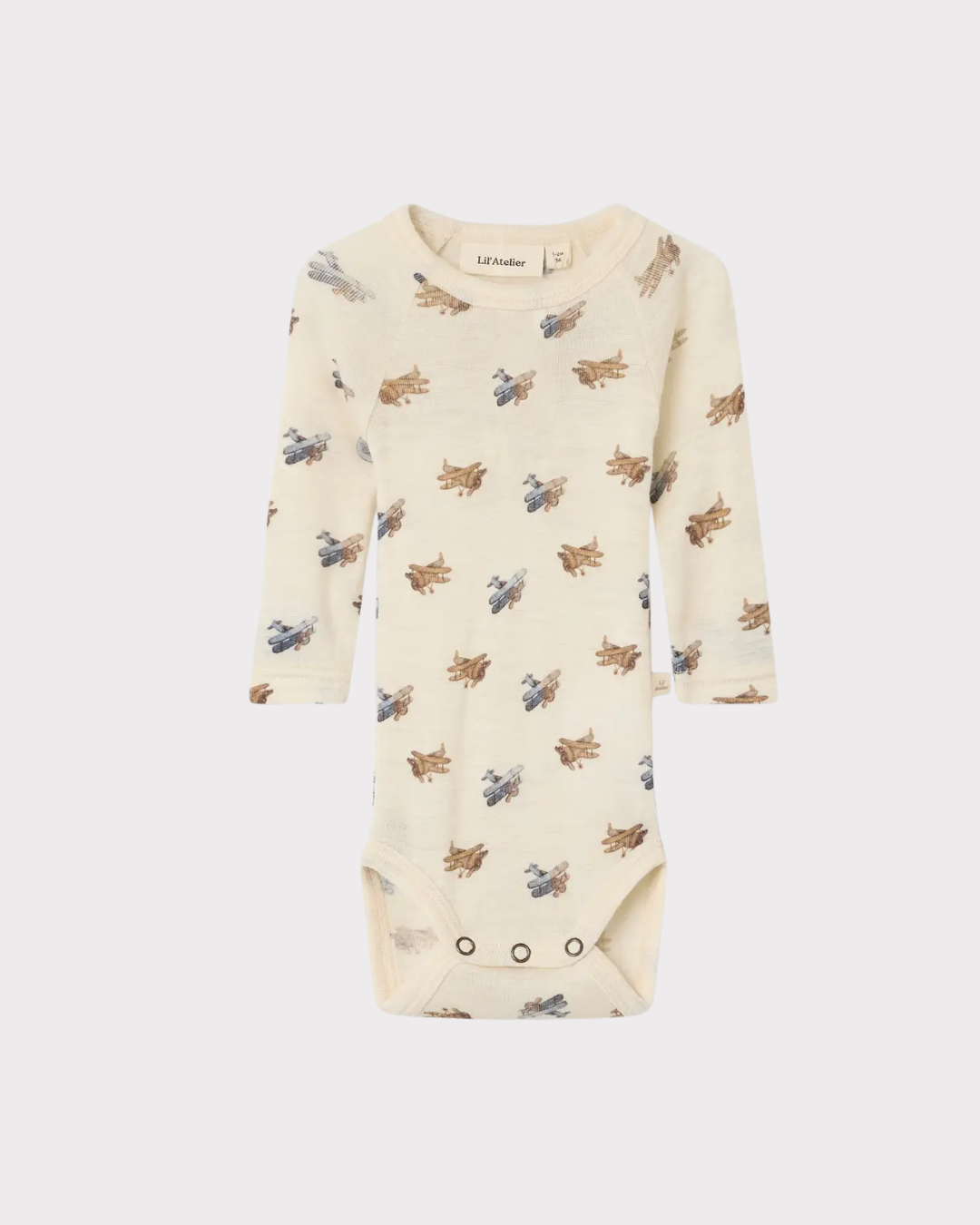 Nbmnalu Wo/Mo Ls Slim Body Lil Noos-Ull-Lil-Atelier-Aandahls