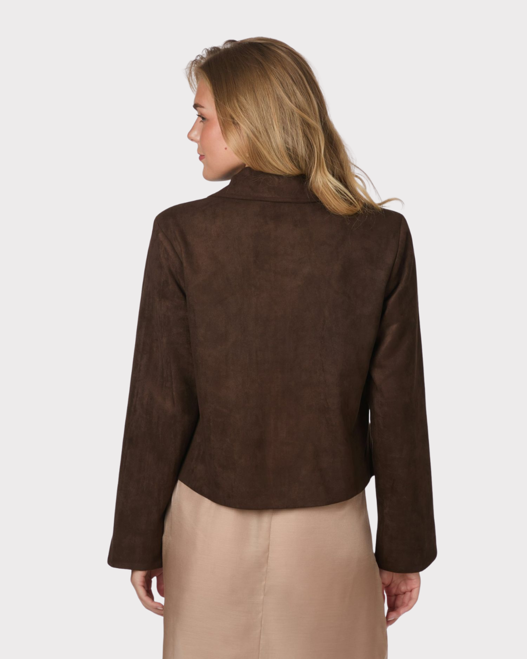 Nilo Faux Suede Jacket-Ytterjakker-Neo Noir-Aandahls