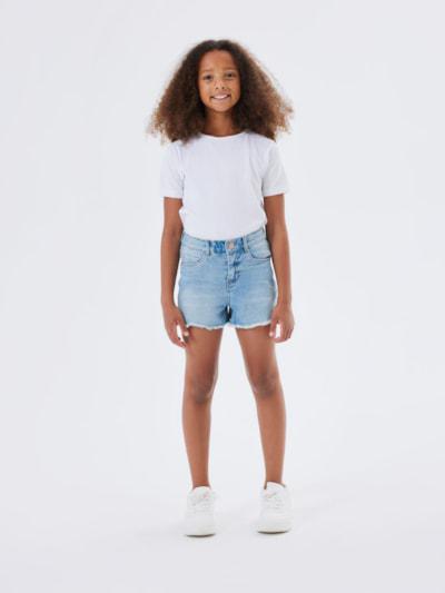NkfRose hw mom dnm shorts 8222-ya noos-Shorts-Name it-Aandahls