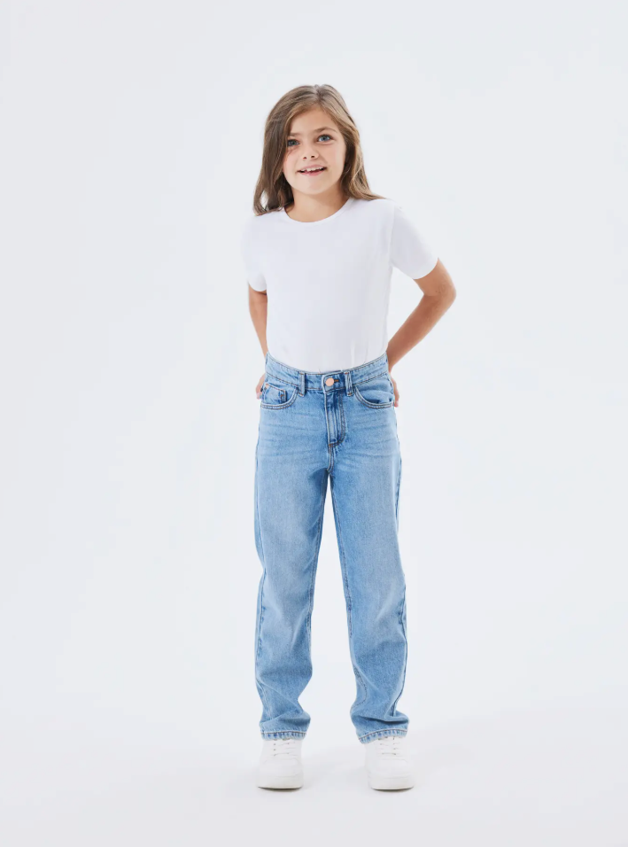 Nkfrose hw straight jeans noos-Jeans-Name it-Aandahls