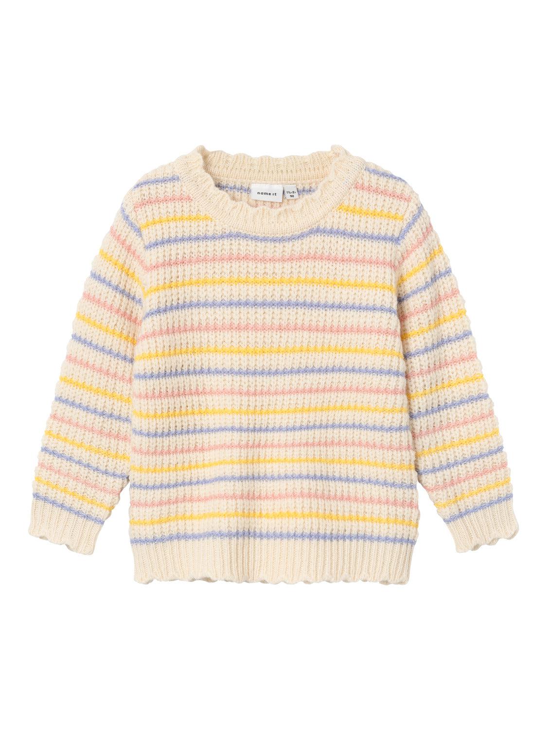 Nmfbarille Ls knit-Strikk-Name it-Aandahls